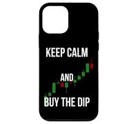 Keep Calm and Buy the Dip Funny Stock Market Gift Case for iPhone 12 mini