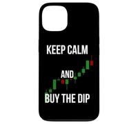 Keep Calm and Buy the Dip Funny Stock Market Gift Case for iPhone 13