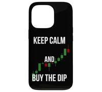Keep Calm and Buy the Dip Funny Stock Market Gift Case for iPhone 13 Pro