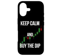 Keep Calm and Buy the Dip Funny Stock Market Gift Case for iPhone 17