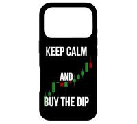Keep Calm and Buy the Dip Funny Stock Market Gift Case for iPhone 17 Pro