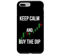 Keep Calm and Buy the Dip Funny Stock Market Gift Case for iPhone 7 Plus/8 Plus