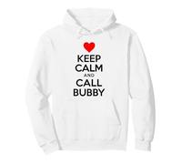Keep Calm And Call Bubby Yiddish Jewish Grandmother Pullover Hoodie