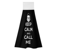 Keep Calm And Call Me Hand Towels Hanging with Loop & Hook