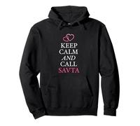 Keep Calm And Call Savta Grandma Jewish Grandmother Bubbe Pullover Hoodie