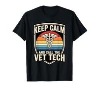Keep Calm and Call The Vet Tech T-Shirt