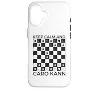 Keep Calm And Caro Kann Defense Chess Case for iPhone 16