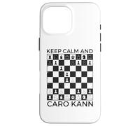 Keep Calm And Caro Kann Defense Chess Case for iPhone 16 Pro Max