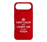 Keep Calm and Carry On It’s Just Yoga - Funny Case for iPhone Air