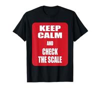 Keep Calm and Check The Scale Funny CAD Drafting Engineer T-Shirt