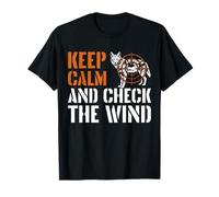 Keep Calm and Check The Wind Coyote Hunting T-Shirt