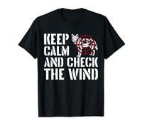Keep Calm and Check The Wind Coyote Hunting T-Shirt
