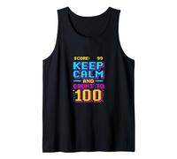 Keep Calm and Count to 100 Tank Top