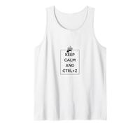 Keep Calm and CTRL+Z Tank Top