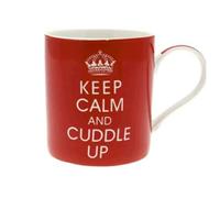 Keep Calm and Cuddle Up Fine Bone China Mug in Gift Box