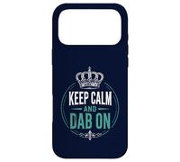 Keep Calm And Dab On Dad Son Father Family Humor Case for iPhone 17 Pro Max