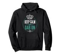 Keep Calm And Dab On Dad Son Father Family Humor Pullover Hoodie