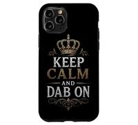 Keep Calm And Dab On Father Son Family Humor Crown Case for iPhone 11 Pro