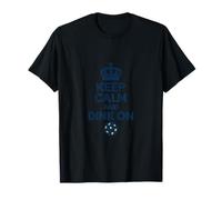 Keep Calm and Dink On Pickleball Crown T-Shirt