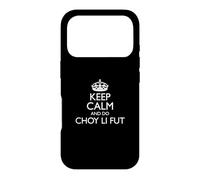 Keep Calm And Do Choy Li Fut/Chinese Martial Arts Design Case for iPhone 17 Pro