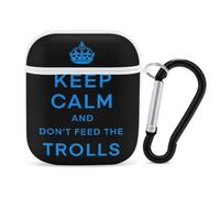 Keep Calm And Don't Feed The Trolls Compatible with Airpod 1/2 Case