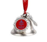 Keep Calm And Don't Feed The Trolls Cute Christmas Bell & Sleigh Bells