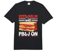 Keep Calm and eat a PB&J Sandwich Comfort Colors Adult Heavyweight T-Shirt