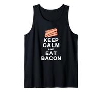 Keep Calm and Eat Bacon Low-Carb Lifestyle Favorite Tank Top