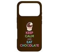 Keep Calm and Eat Chocolate Case for iPhone 17 Pro