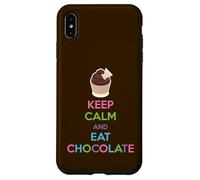 Keep Calm and Eat Chocolate Case for iPhone XS Max