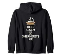 Keep Calm And Eat Shepherd’s Pie Funny Food Saying Zip Hoodie