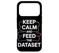 Keep Calm and Feed the Dataset | Funny Data, AI, ML Engineer Case for iPhone 17 Pro