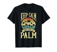 Keep Calm and Find A Palm Tropical Humor T-Shirt