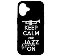 Keep Calm And Jazz On Melodic Journey Case for iPhone 16