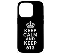 Keep Calm And Keep 613 commandments Jewish Faith Torah Life Case for iPhone 14 Pro