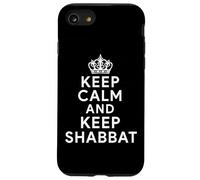 Keep Calm and Keep Shabbat Jewish Hebrew Israel Day Of Rest Case for iPhone SE (2020) / 7/8