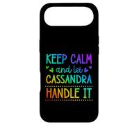 Keep Calm And Let Cassandra Handle It Chill First Name Case for iPhone Air
