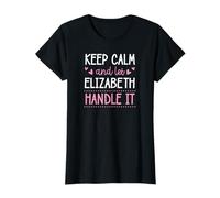 Keep Calm and Let Elizabeth Handle It Chill First Name T-Shirt