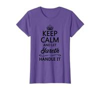 Keep Calm and Let Gareth Handle It Funny Name Gift T-Shirt