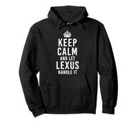 Keep Calm And Let Lexus Handle It Funny Gift Men's Name Pullover Hoodie