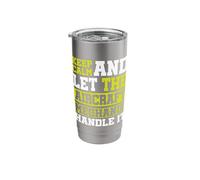 Keep Calm and let The Aircraft Mechanic Handle it Stainless Steel Insulated Tumbler