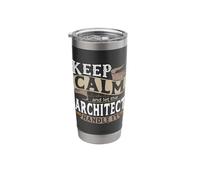 Keep Calm and Let The Architect Handle It Stainless Steel Insulated Tumbler