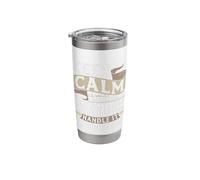 Keep Calm and Let The Data Entry Clerk Handle It Stainless Steel Insulated Tumbler