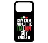 Keep Calm and let the Italian Guy Handle it proud Italian Case for iPhone 17 Pro Max