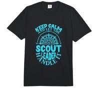 Keep Calm and let The Scout Leader Handle it - Scouting Comfort Colors Adult Heavyweight T-Shirt