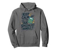 Keep Calm And Let The Tax Specialist Handle It, Bookkeeper Pullover Hoodie