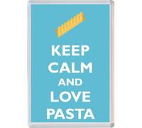 Keep Calm and Love Pasta - Novelty Jumbo Fridge Magnet
