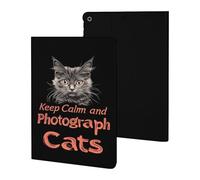 Keep Calm And Photograph Cats Compatible with iPad Protective Case ipad 2019/2020/2021(10.2in)