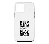 Keep Calm and Play Dead Funny Gamer Humor Case for iPhone 12 mini