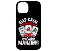 Keep Calm And Play Mahjong, Tile Game Player, Mah Jong Case for iPhone 14